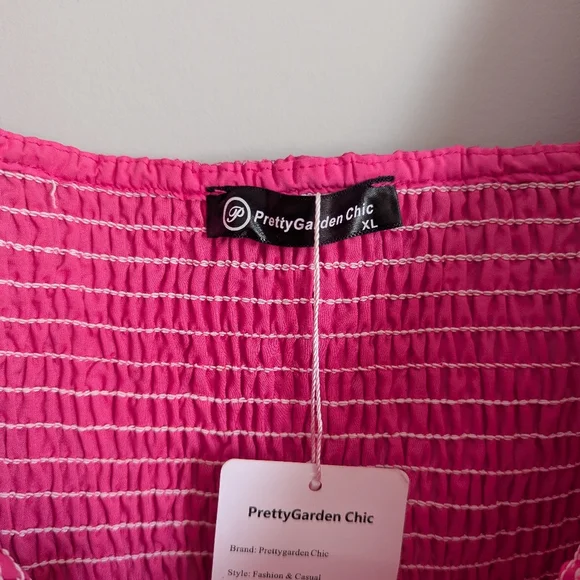 Pretty Garden Pink Maxi Dress - Picture 10 of 11